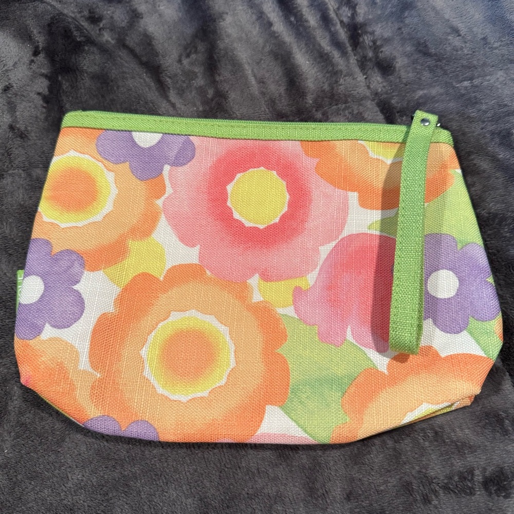 NEW Clinique Floral Makeup Pouch